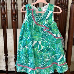Tommy Bahama banana leaf dress - size 2T
